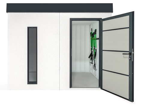 GARDEON® Zahradní domek s dveřmi Hörmann a světlíkem